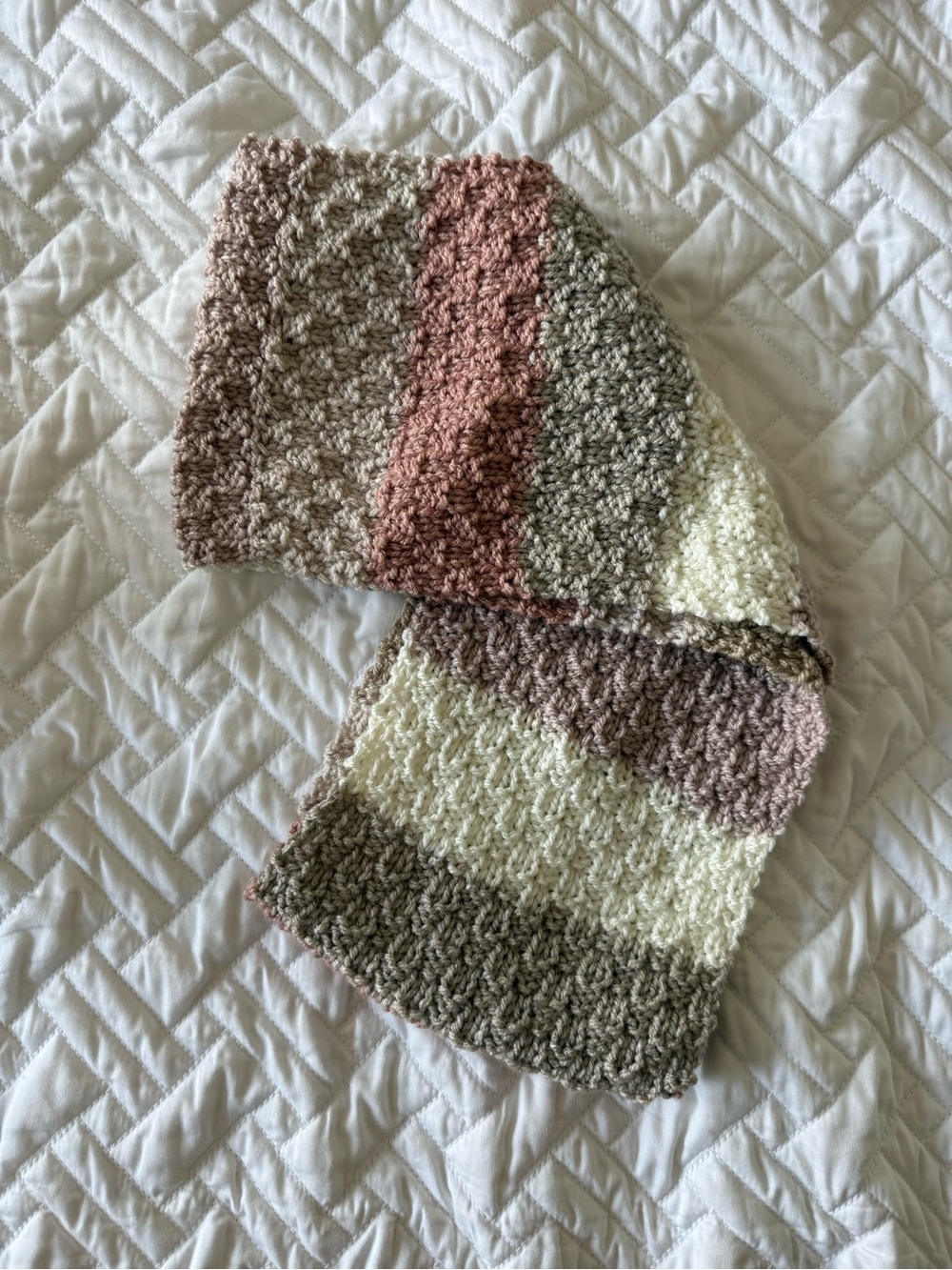 Handmade Summer Stripe Infinity Scarf